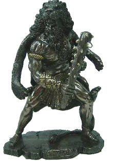Hercules with his bludgeon