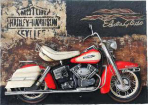 Harley Davidson metal poster