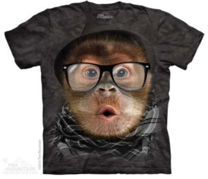 Hipster Orangutan Baby T-Shirt
