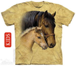 Horses - Gentle Touch Kids T-Shirt