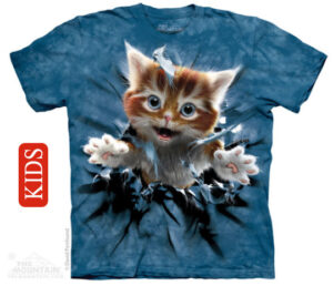 Ginger Kitten Breakthrough Kids T-Shirt