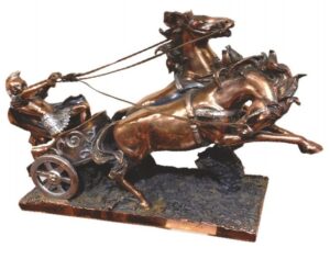 Chariot With Greek Warrior