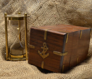 Brass 5 Min. Sand Timer