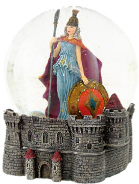 Goddess Athena (Water ball)