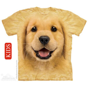 Golden Retriever Puppy kids T-Shirt