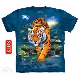 3D Tiger Kids T-Shirt
