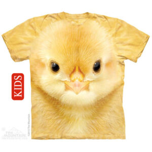 Big Face Baby Chick Kids T-Shirt