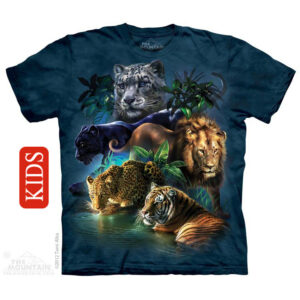 Big Jungle Cats Kids T-Shirt