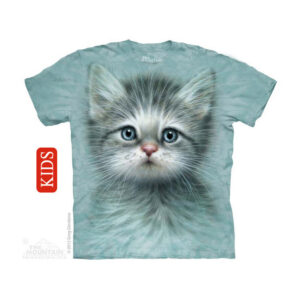Blue eyed Kitten Kids T-Shirt