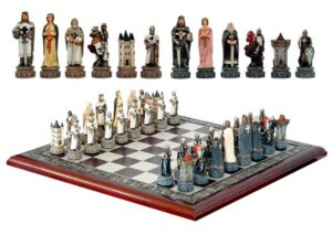 Chess Set Templar knigths
