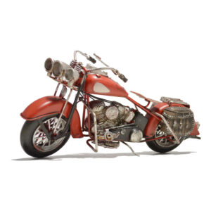 Harley Motorcycle red