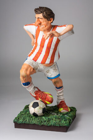 The foodball player