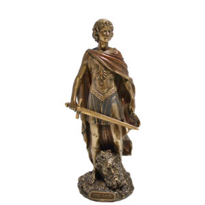 David slaying Goliath (26cm)