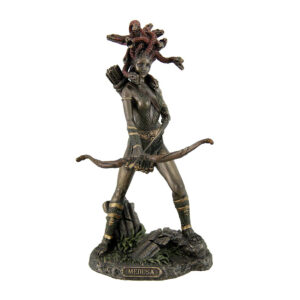 Medusa holding bow