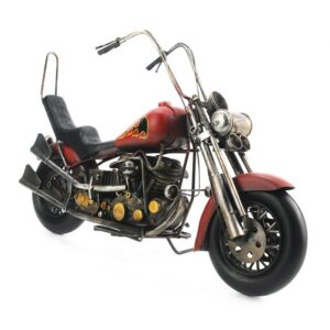 HARLEY MOTORCYCLE RED