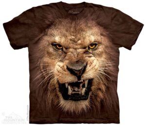 Big Face Roaring Lion