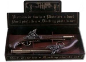 Pistols in case